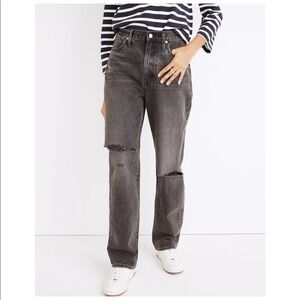 Madewell Baggy Straight Jeans